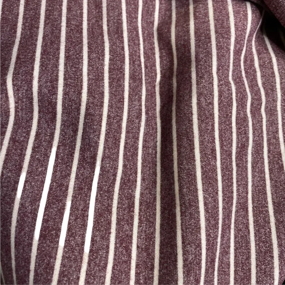 Lululemon On The Go Women's Sweater Heathered Magenta Button-Front Wrap‎ Poncho